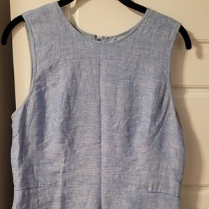 Light blue Linen top